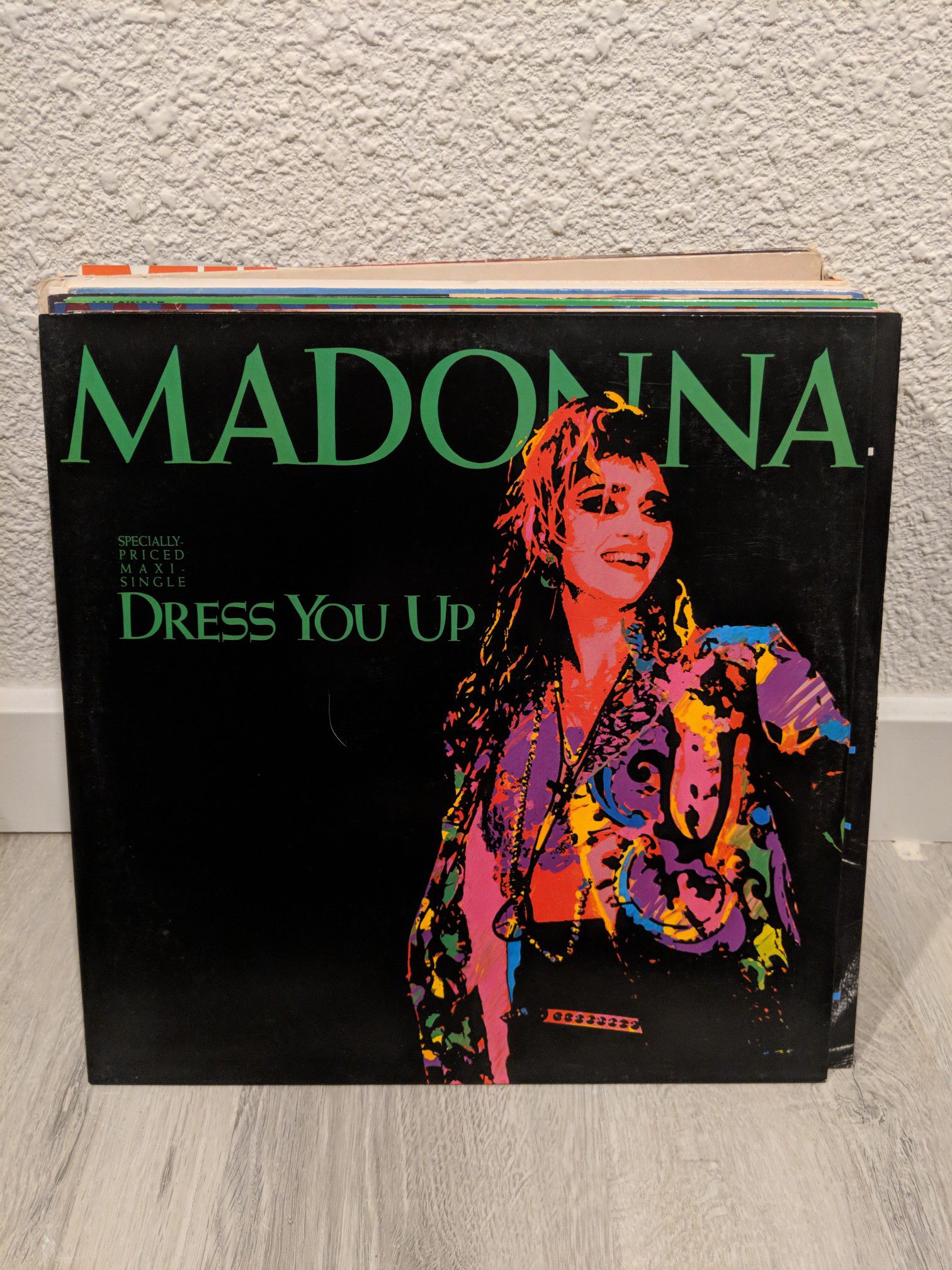 Vinyl Single-Madonna- Dress you up