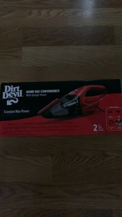 electric hand vac convenience