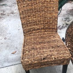 Wicker Chair brown
