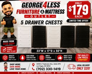 Big 5 drawer chest