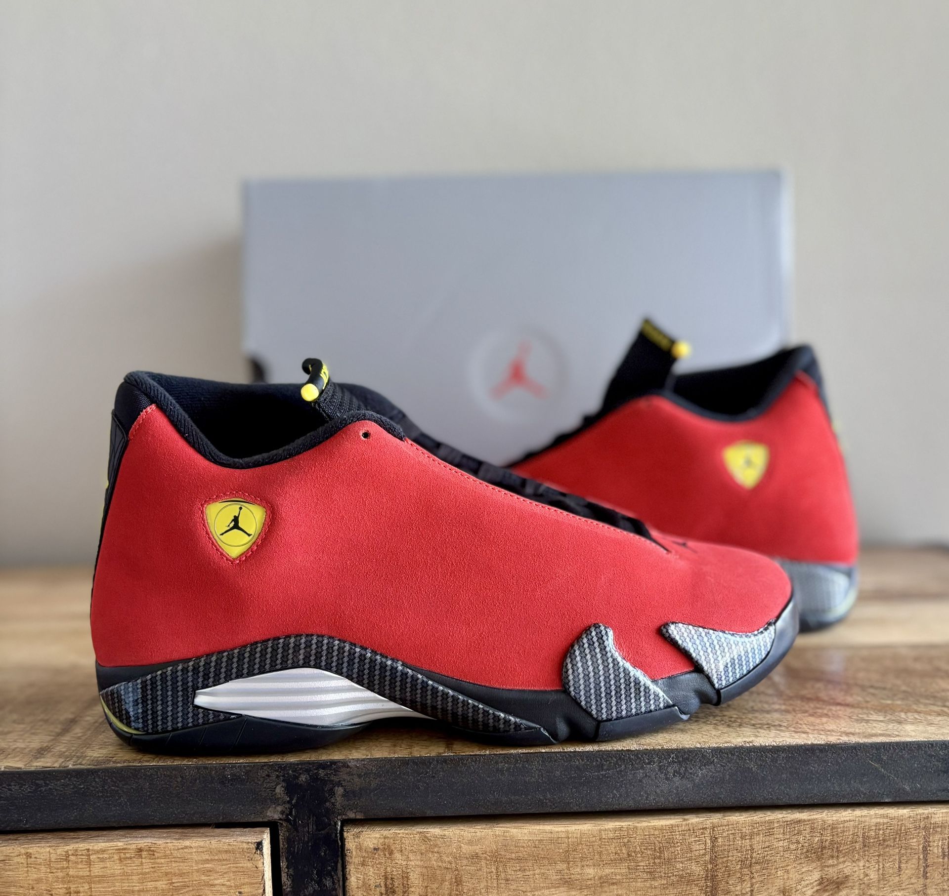 Jordan 14 Retro Ferrari|Size 12