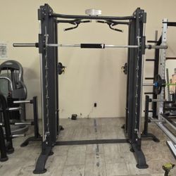 ETE Smith Machine / Functional Trainer Gym Equipment Exercise Fitness Weight Workout Machine