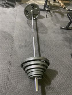 Weider 300 lbs. Cast Iron Weight Set with Hammertone Finish BRAND