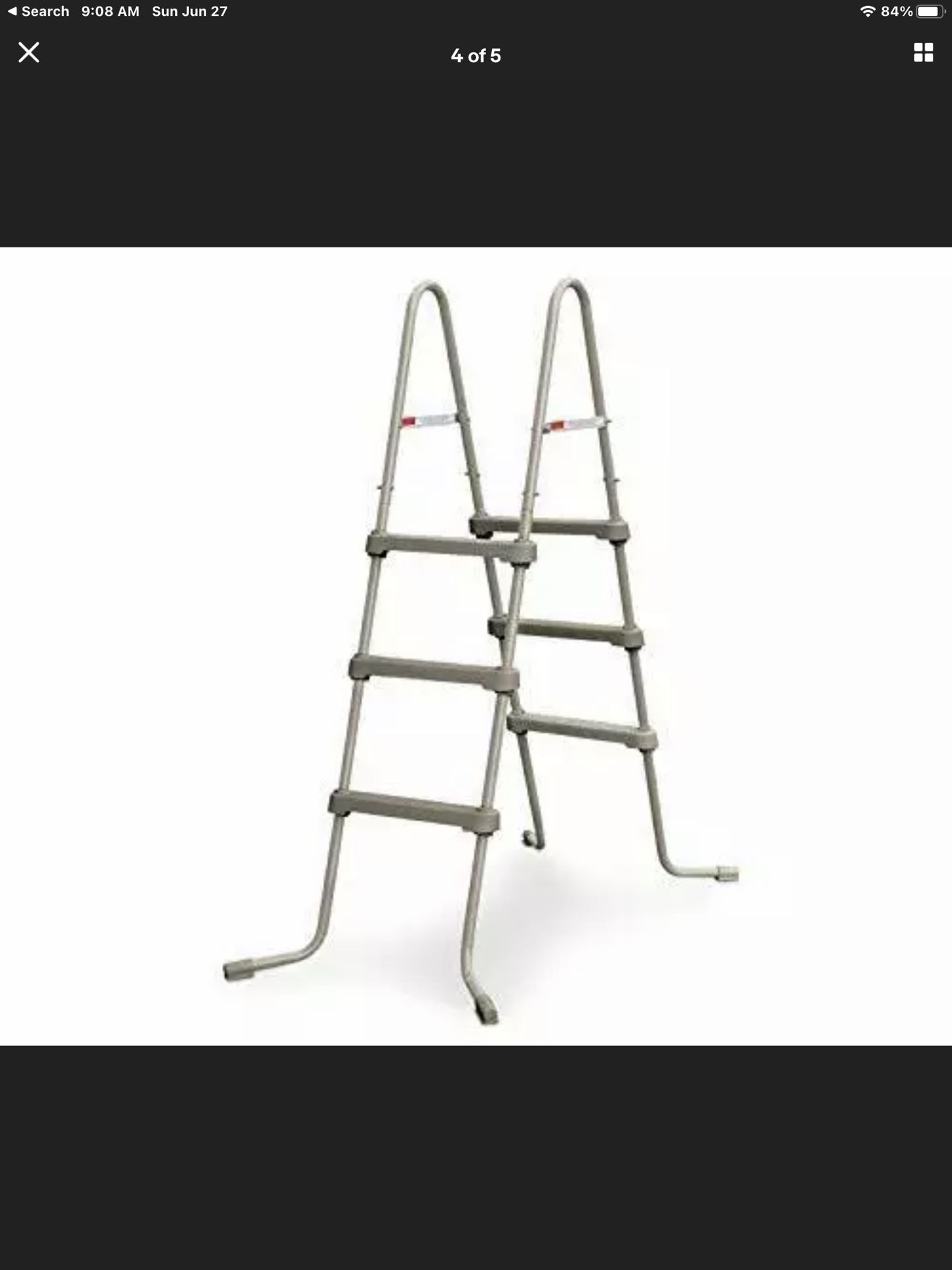 42” Pool Ladder Above Ground Pool