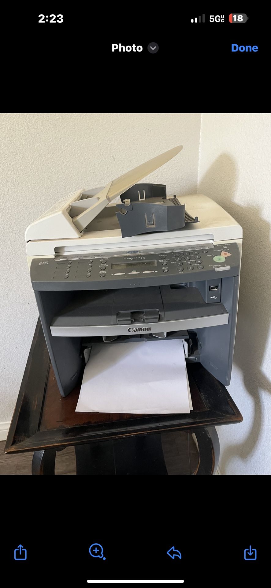 Canon ImageCLASS MF4150 All-In-One Laser Printer
