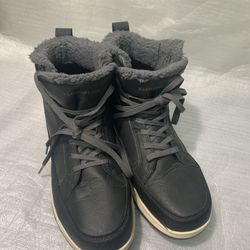 Weatherproof Men's Logjam Dark Gray Size 13Memory Foam Sneaker Boots 