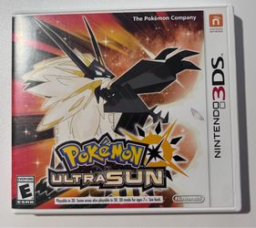 Pokémon Ultra Sun (Nintendo 3DS) Complete in Box (CIB) | Tested & Authentic | Good