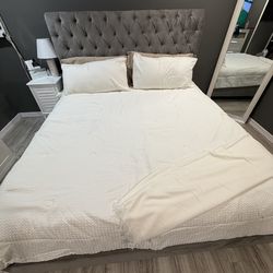 King size bed frame