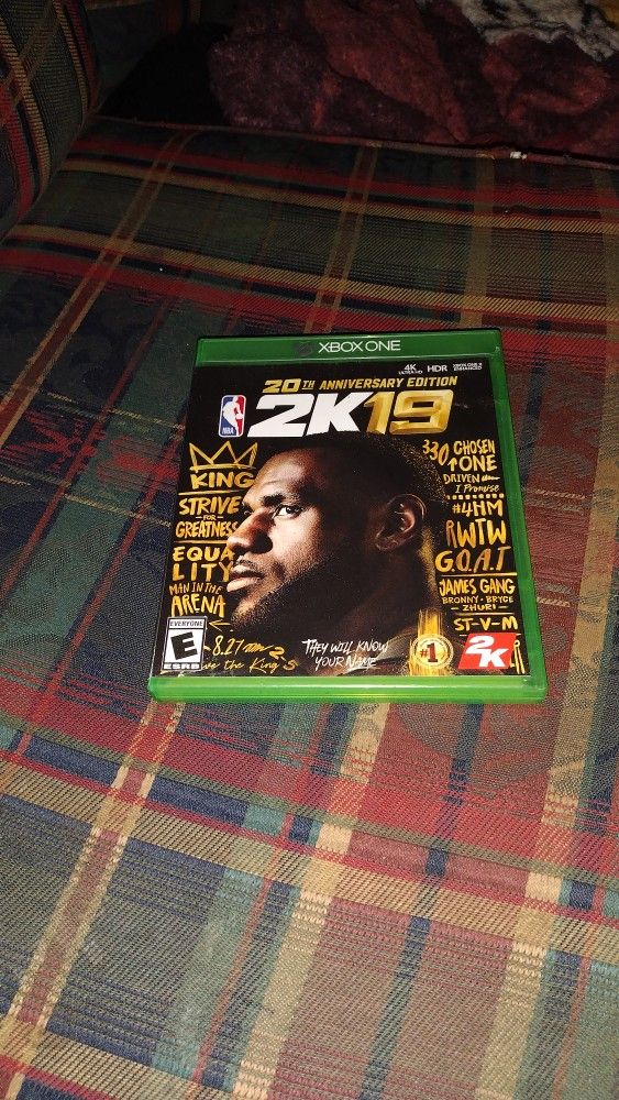 NBA 2K19 20th Anniversary Edition - Xbox One Complete Video Game LeBron ...