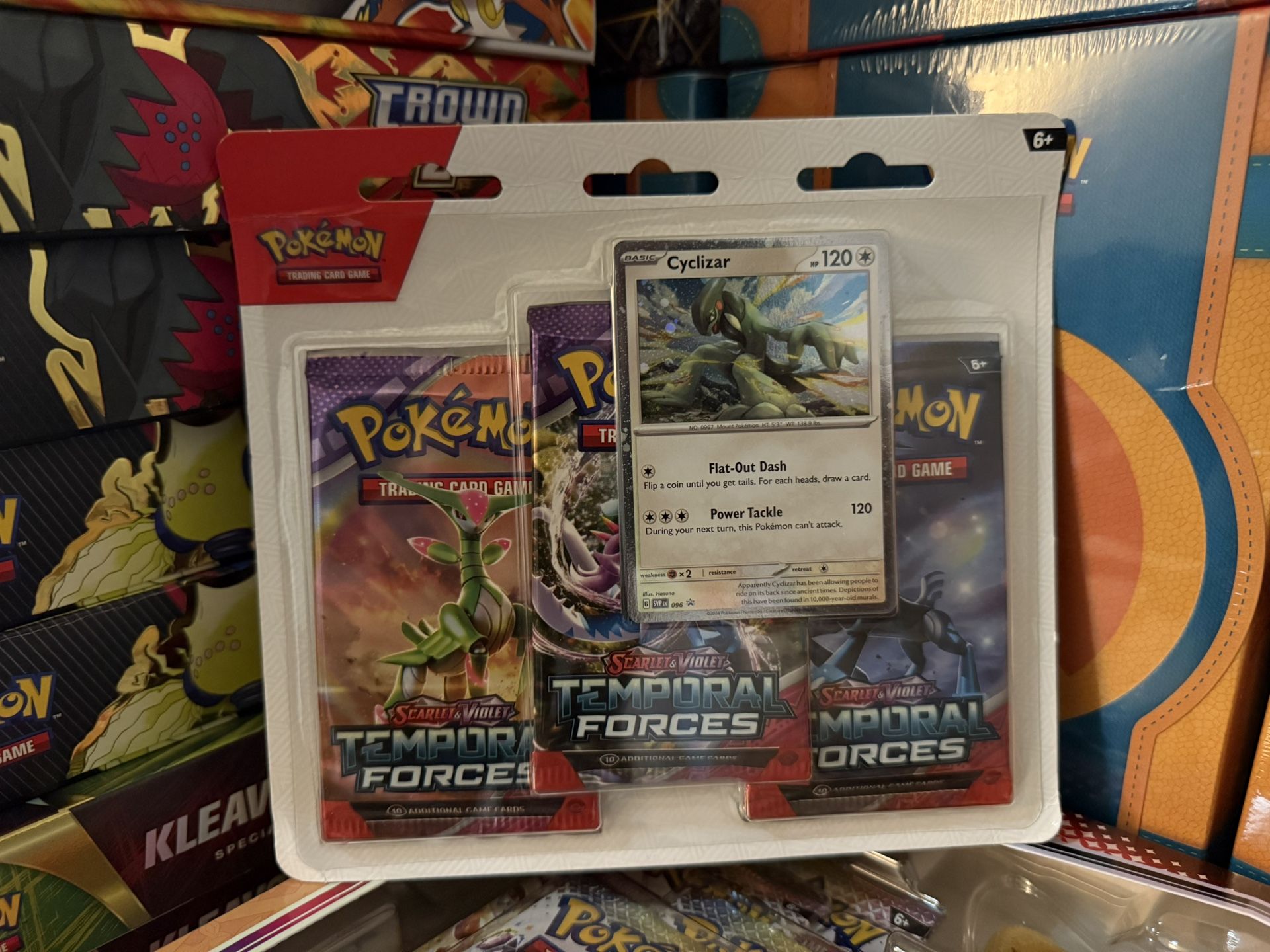 Pokemon Tcg Temporal Forces 3 Booster Blister Pack