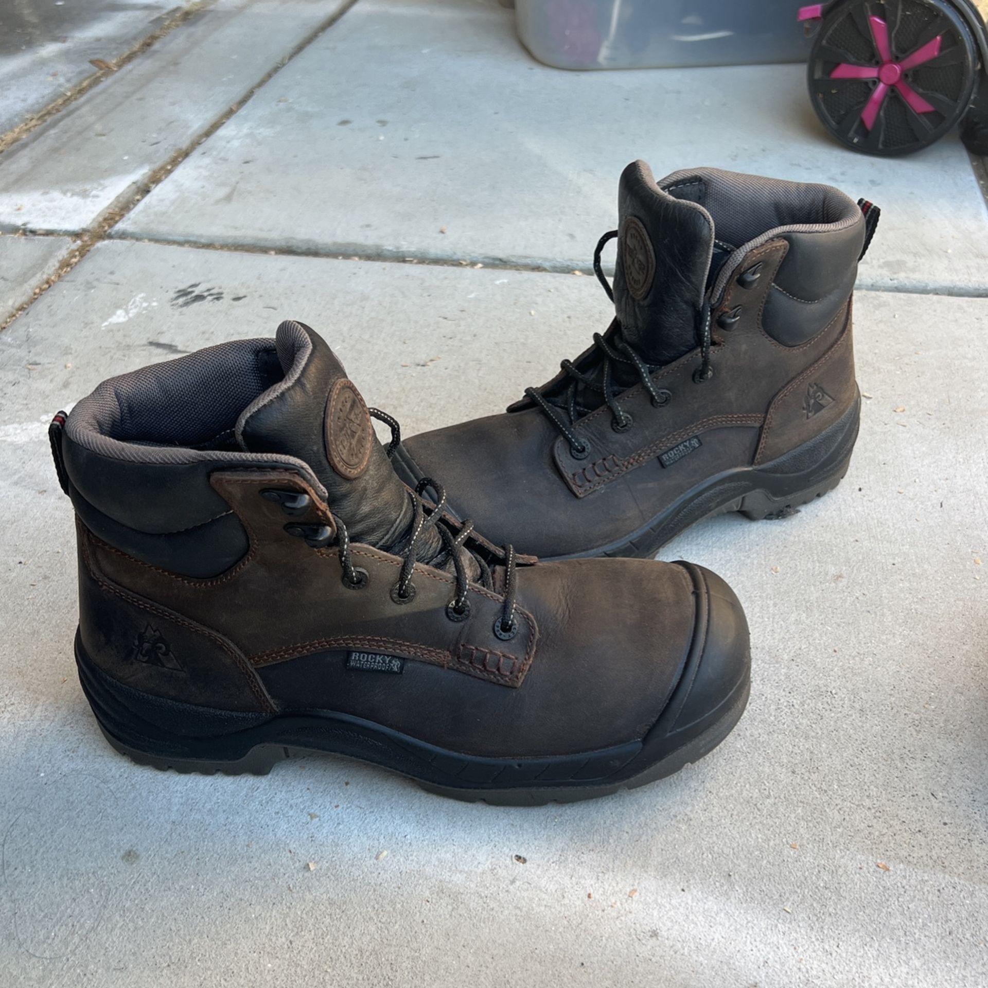 Rocky Worksmart 6 Inch Composite Toe Waterproof Work Boot