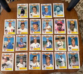 1984 TOPPS Baseball Glossy All-Star Set (1985 issue) 22 Cards 12 HOF's Cal Ripken etc