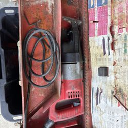 Sawzall . Older School Allen Wrench Hold Down 