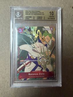 One Piece 1st Anniversary Zoro BGS 10