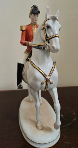 Augarten Wien Porcelain Spanish Riding School 'Pirouette With Rider'