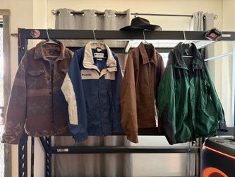 Lot of 4 Men's Jackets Columbia and More