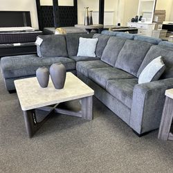 Ashley grey sectional