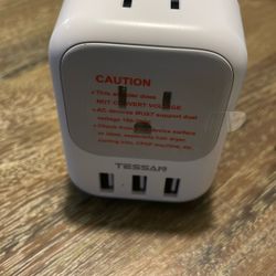 Tessan 3-pack Type C Travel Adapter