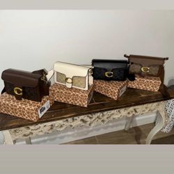 Coach Tabby 🖤🤎🤍