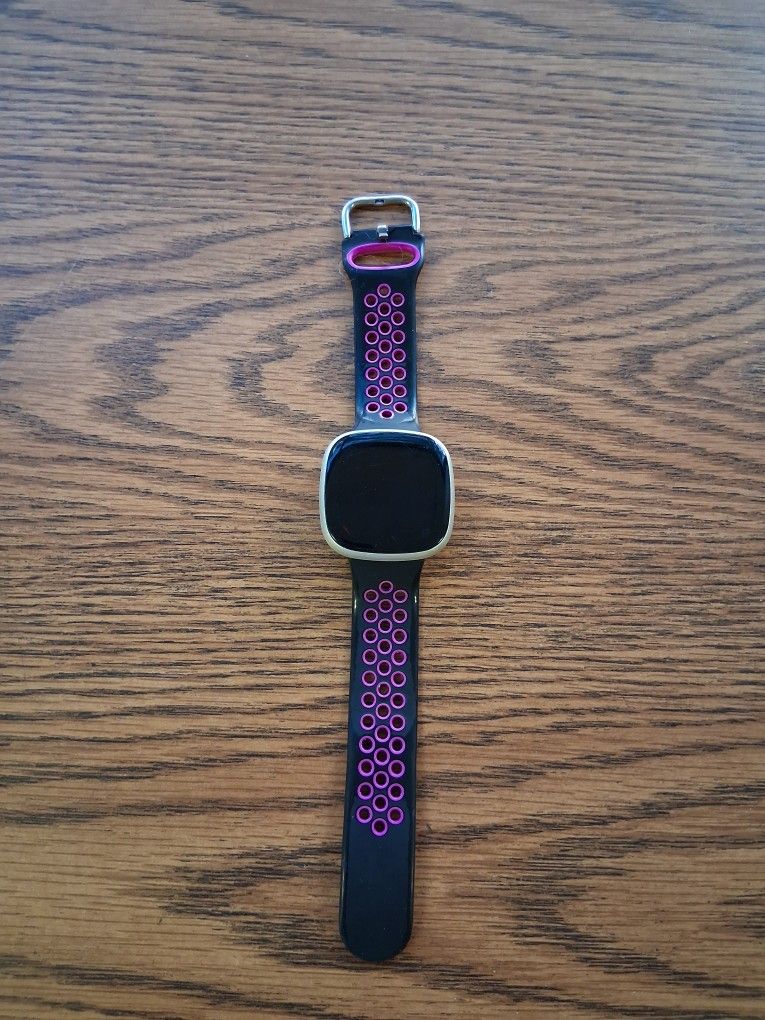 Fitbit Versa 3 Watch-track Steps-track Heart Rate