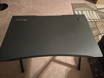 ONIGIRI Gaming Desk Black Excellent for Sale in Peoria AZ OfferUp