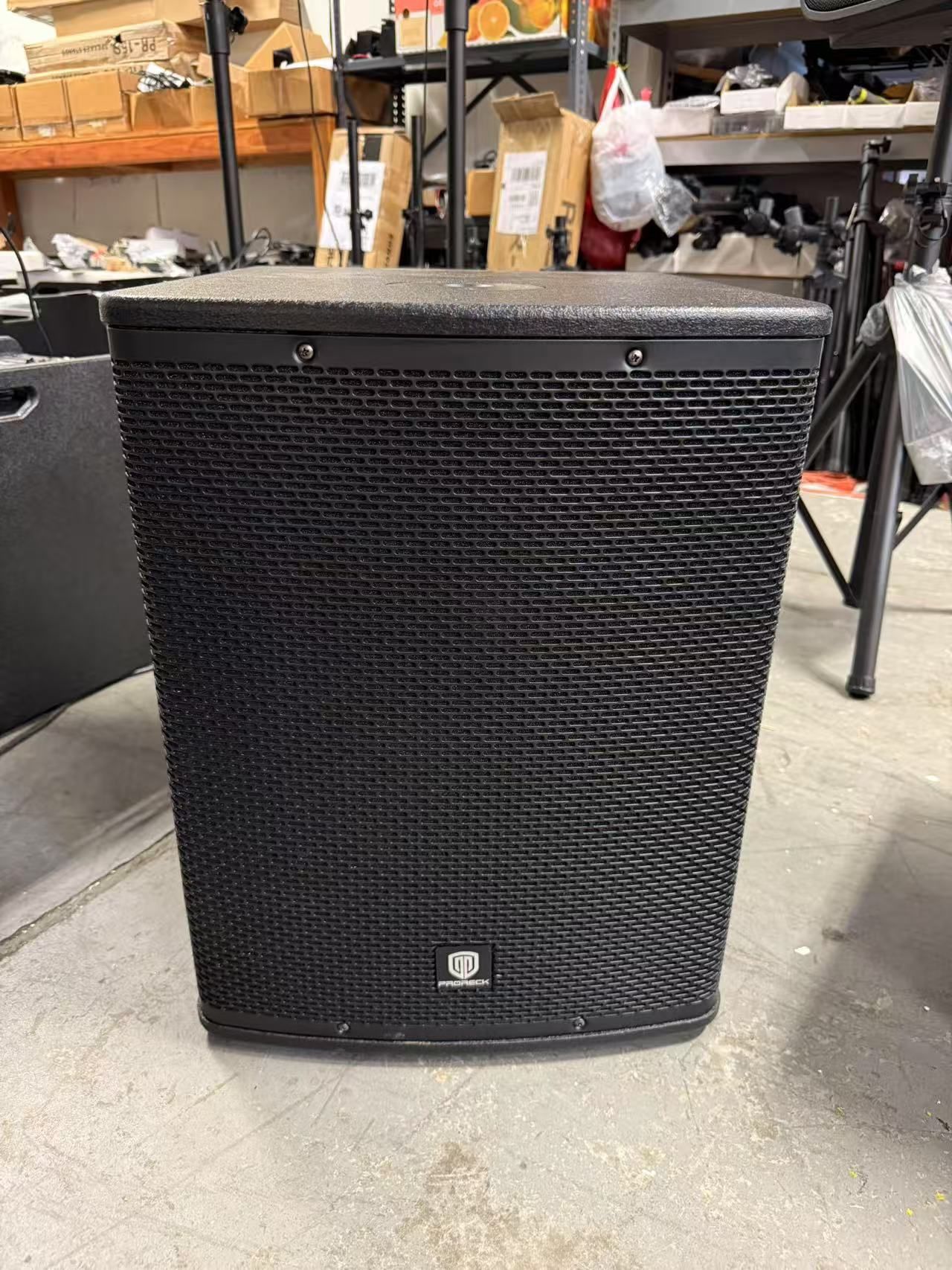 Bluetooth PRORECK SP-15X Active Powered PA DJ Subwoofer Cabinet 15 inch 2000W