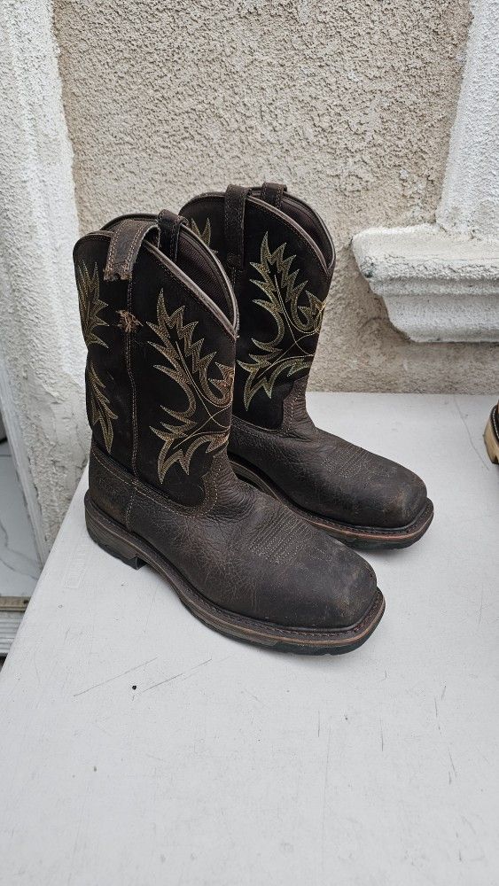 Size 11.5 EE Ariat Work Boots Composite Toe