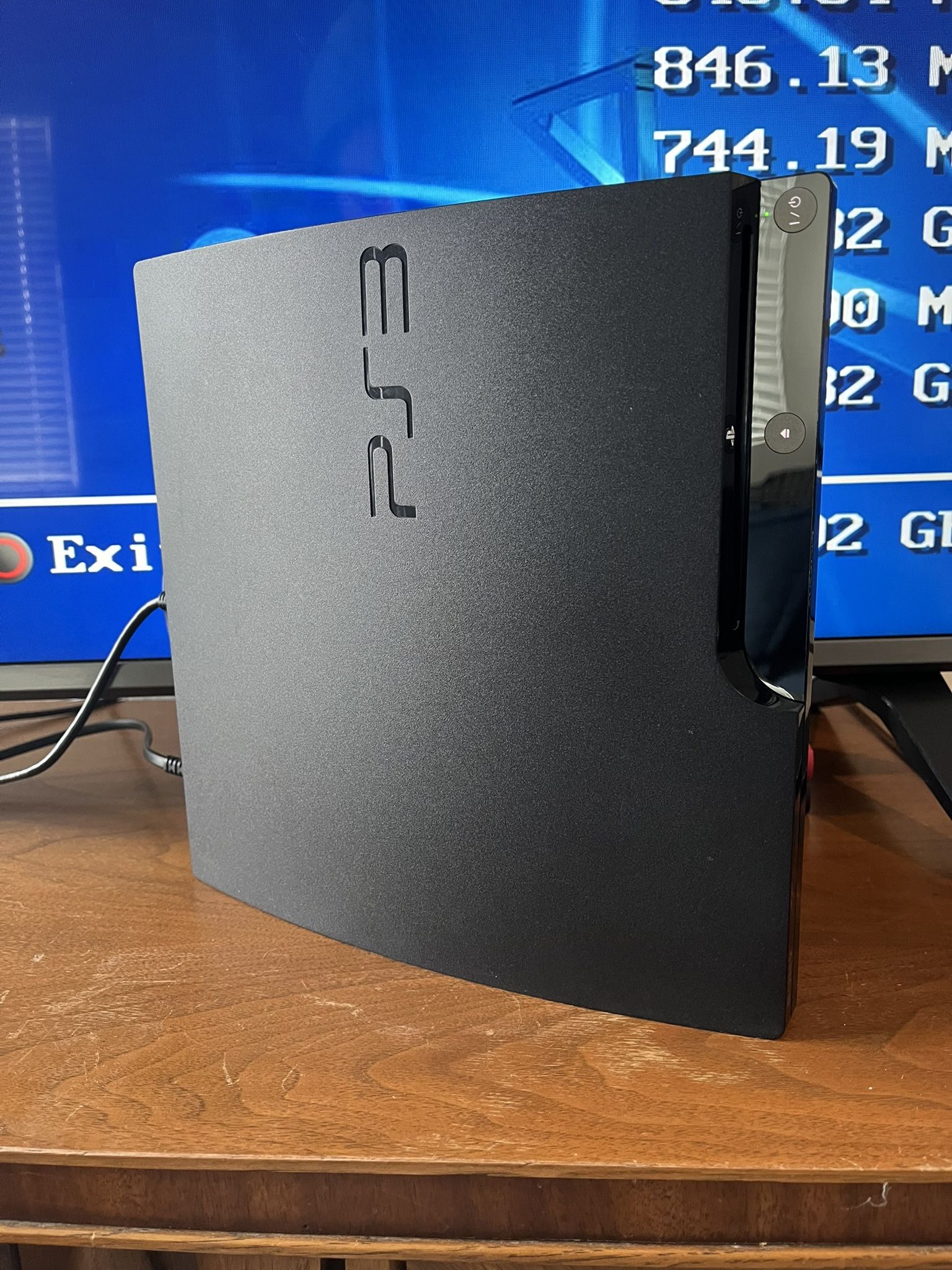 PS3 Slim W/ Games Installed