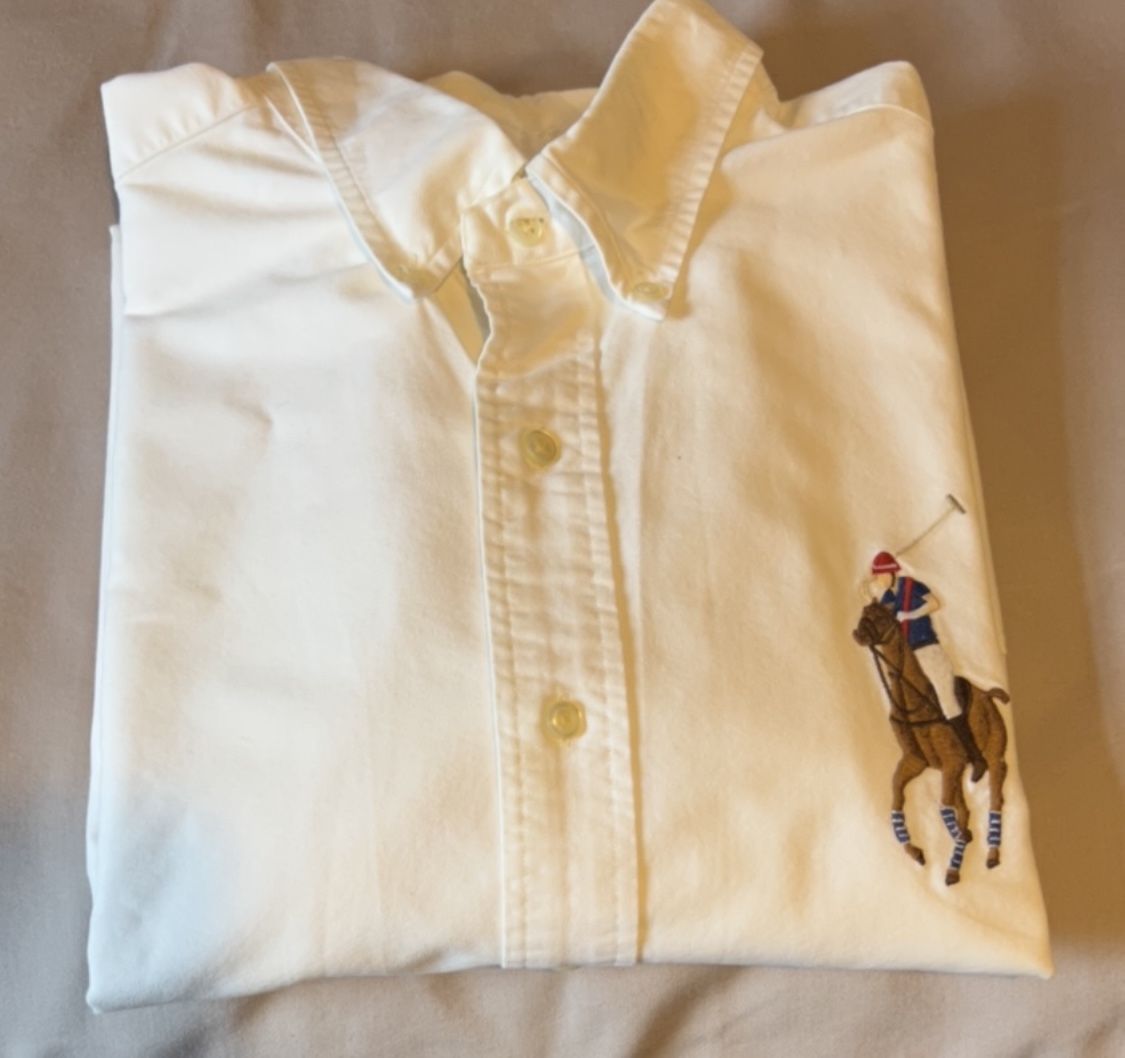 Ralph Lauren mens plaid button shirt