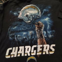 Charger's Tee Shirt NFL Apparel 2x Men's