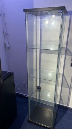 IKEA DETOLF Discontinued Glass Display Case