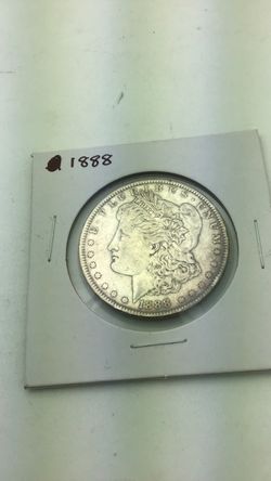 1888 Morgan Silver Dollar Silver Coin