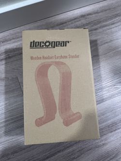 Deco Gear Wooden Headphone Stand