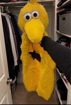 Sesame Street Big Bird Plush Hooded Vest