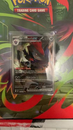 N's Zoroark ex Pokémon Card 185/159