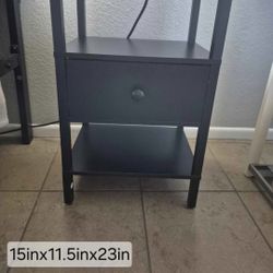 Nightstand With Charging Station