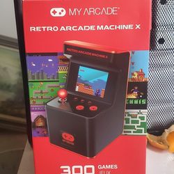 My Arcade Retro Arcade Machine X Playable Mini Arcade 300