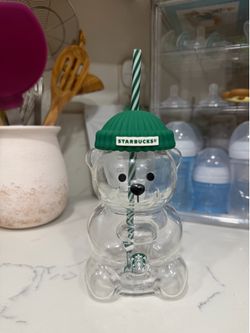 Starbucks original teddy bear viral cup