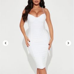 White Cocktail Dress 
