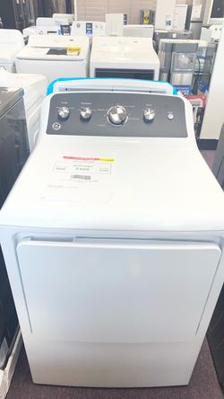 GE 7.2. Cu ft Vented Electric Dryer (White) - 1 year warranty
