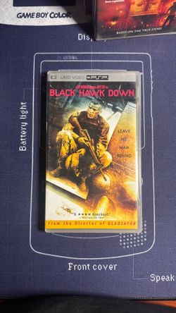 PSP UMD Black Hawk Down