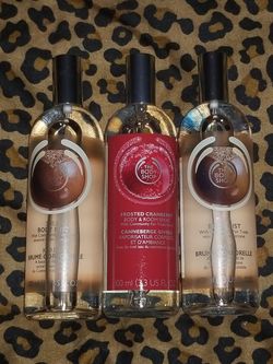 The Body Shop Body Mist 100 ml ($15 each or 2 for $29) Frosted Cranberry & Shea (All 3 for 42)