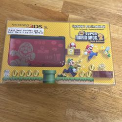 NINTENDO 3DS XL LIMITED ( GOLD EDITION ) SUPER MARIO BROS 2 - BRAND NEW