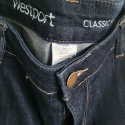 Westport Ladies Capris Jeans Size 14 Blue