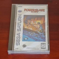 POWERSLAVE Sega Saturn CIB Rare Excellent Condition 
