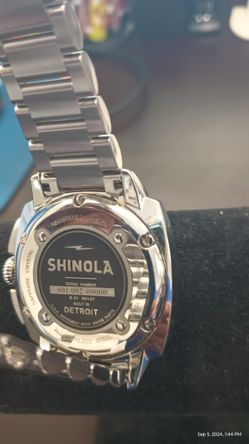Wrist Watch. Shinola Argonite -5030 Detroit . Inventory # 7614