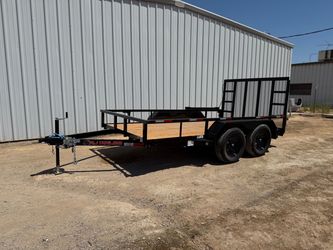 2025 RJTRL Utility Trailer w/ HD Ramp Gate