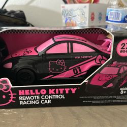 Hello Kitty Remote Control Race Car Sanrio Drift Racing Black Pink RC, Gift Idea