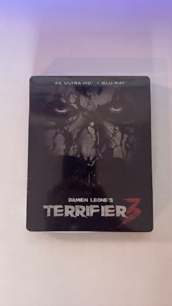 Terrifier 3 4k ultra HD Steelbook