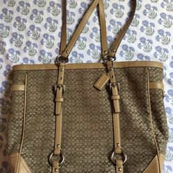Coach Tote Bag (read Description)